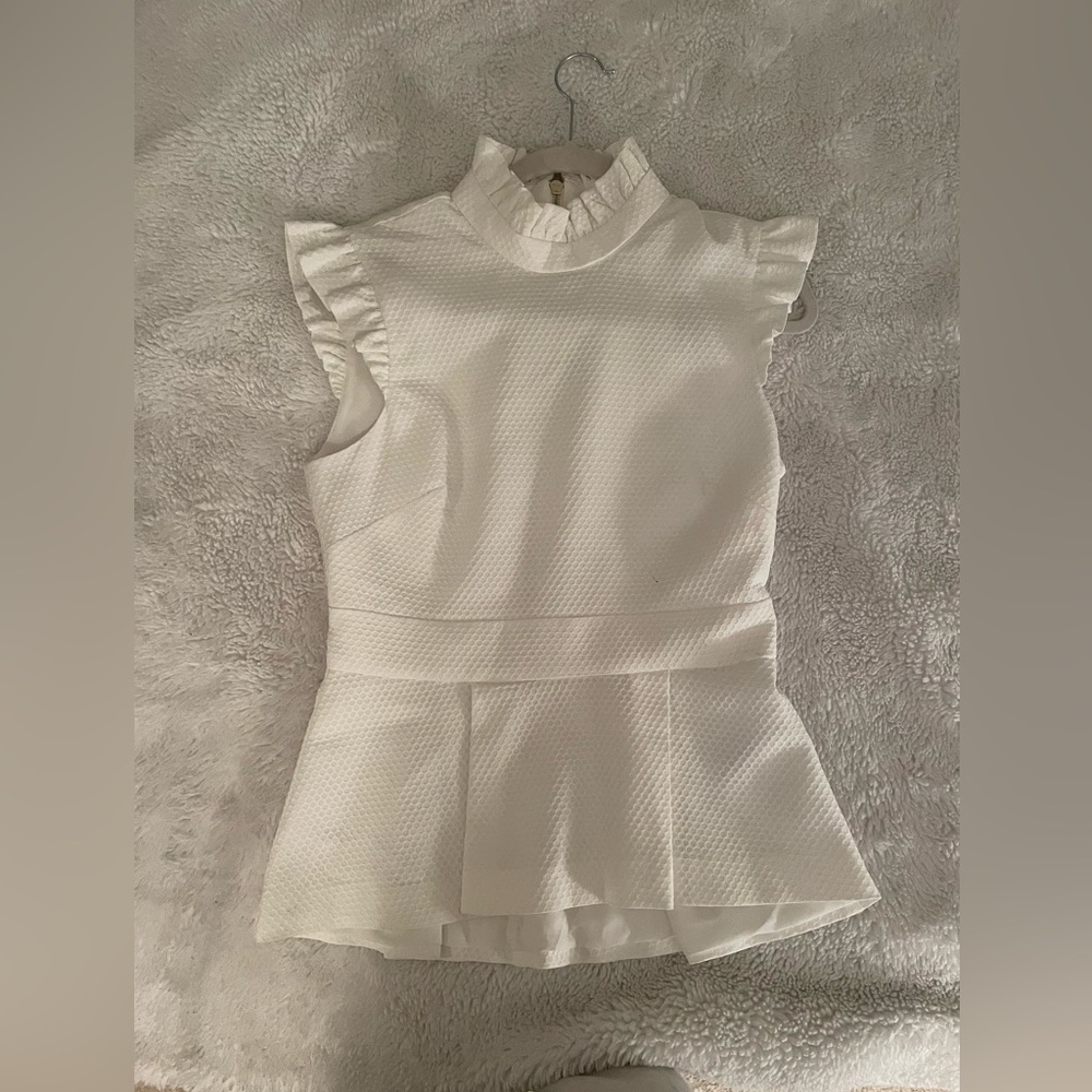 Ted baker blouse size 2 peplum
